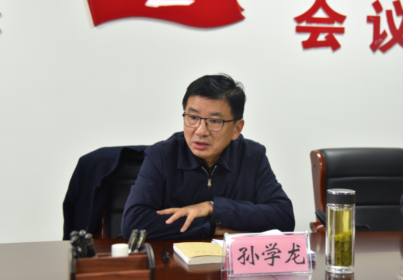 孙学龙到市市场监管局调研